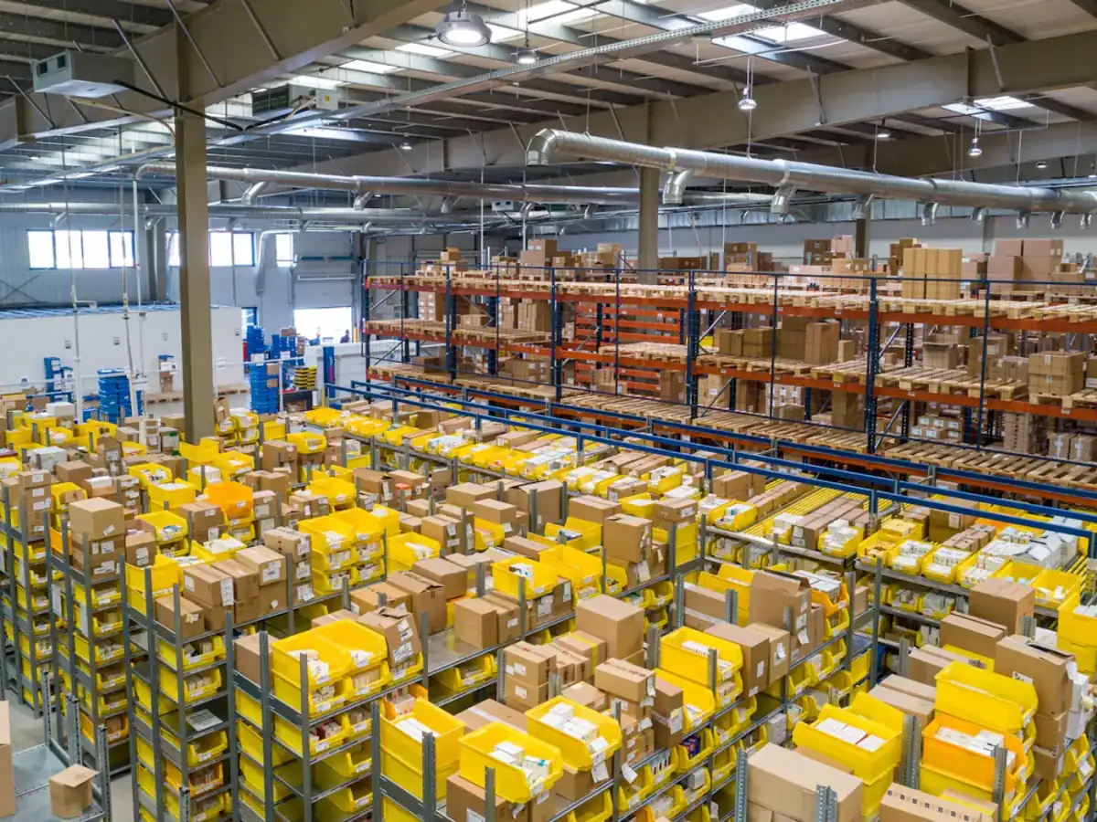 Warehouse and logistics operations supporting global commerce